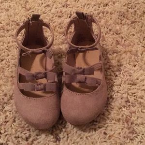 Old Navy strappy ballerina flats toddler size 6